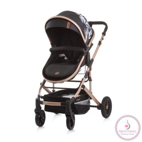 Chipolino Estelle babakocsi mózessé alakítható sport résszel - Leaves, KÉSZLETEN A BOLTBAN!