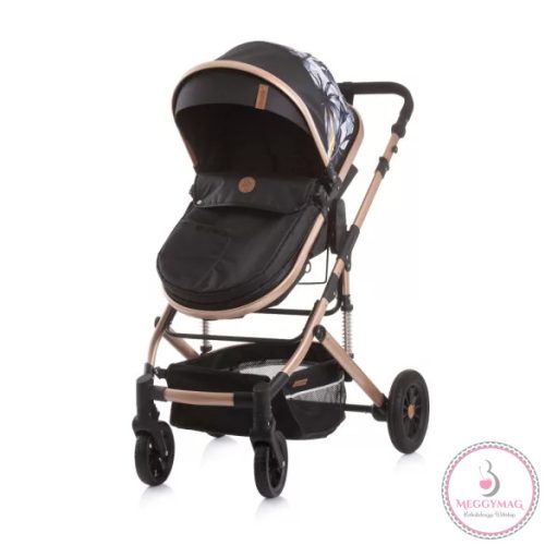 Chipolino Estelle babakocsi mózessé alakítható sport résszel - Leaves, KÉSZLETEN A BOLTBAN!