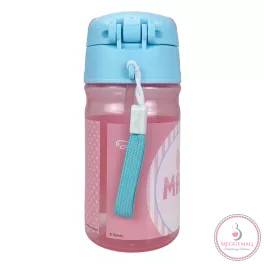 Disney Marie Dots műanyag szívószálas kulacs akasztóval 350 ml