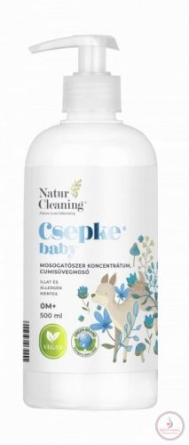 Csepke Baby fertőtlenítő cumisüveg mosó 0+ 500 ml