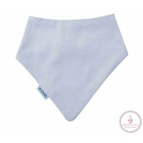 Vaganza babasál, nyálkendő pamut háromszög - Kék 