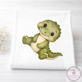 Mintás textil pelenka  - Safari kollekció Krokodil 