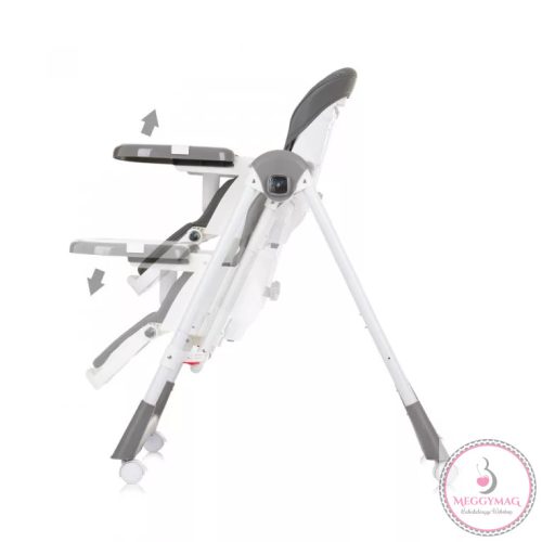 Chipolino Milk Shake 2in1 multifunkciós etetőszék és babahinta - Granite
