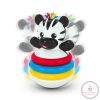 BABY EINSTEIN kelj fel Jancsi Rágóka építőjáték zebra Stack & Wobble Zen™ 3hó+