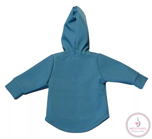 Fiú softshell belül bolyhos, vízálló esőkabát / széldzseki 110-es