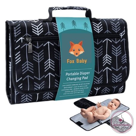 FoxBaby hordozható, vízhatlan pelenkázó alátét táska