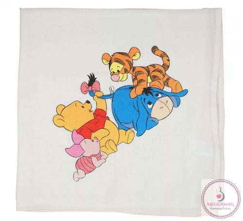 Disney Micimackó textil (tetra) pelenka (méret: 70x70)