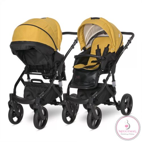 Lorelli Rimini Premium multifunkciós babakocsi - Lemon Curry