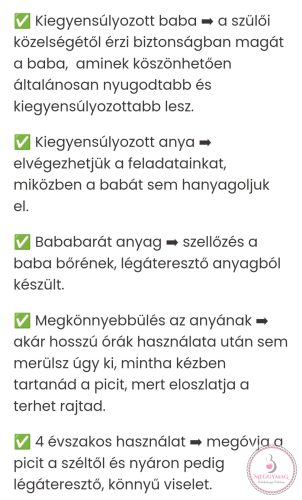 LL rugalmas hordozókendő, szürke