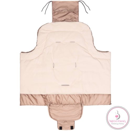 Fillikid bundazsák babakocsiba Eco big 1220-09 natúr