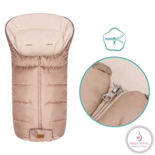 Fillikid bundazsák babakocsiba Eco big 1220-09 natúr