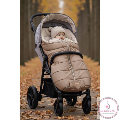 Fillikid bundazsák babakocsiba Eco big 1220-09 natúr