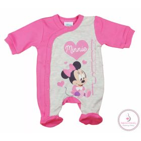   Hosszú ujjú elöl patentos rugdalózó Minnie egér mintával, 44-es
