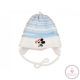 Disney Mickey bélelt| kötött baba sapka (méret: 38-40| 2-6 hónapos)