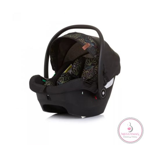 Chipolino Duo Smart autóshordozó 0-13kg (40-87 cm) - Obsidian leaves