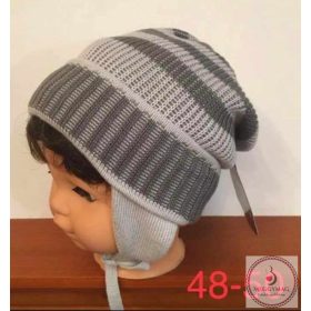 Minimanó kötött sapka  48-50 cm 