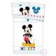 Disney Mickey Colors gyerek ágyneműhuzat 100×135cm, 40×60 cm