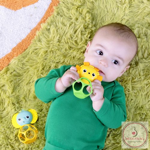 OBALL Játék Oball Rágóka Soother Pals™ Easy-Grasp 2db 3hó+