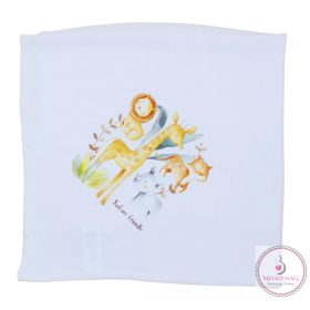 Textil tetra pelenka szafaris mintával 70x70cm