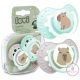 LOVI világító nyugtató cumi 6-18 hó 2 db. CapiChill Boy Capibara