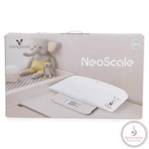 NEOSCALE elektronikus mérleg 2in1 SZÜRKE 