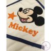 Disney Mickey egér kapucnis babatörölköző  70×70 cm Középkék