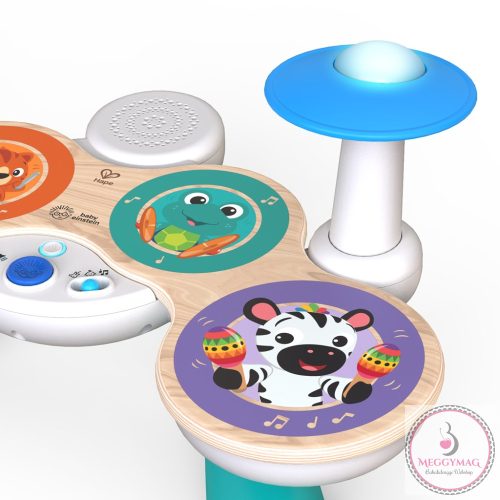 BABY EINSTEIN Zenélő játék dob készlet Together in Tune Drums™ Connected Magic Touch™ HAPE 12hó+