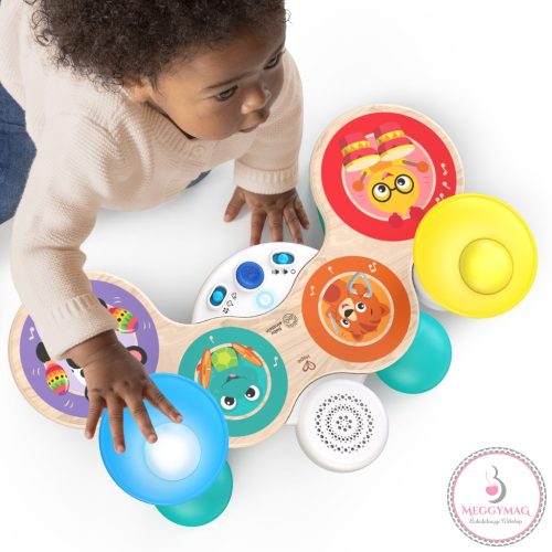 BABY EINSTEIN Zenélő játék dob készlet Together in Tune Drums™ Connected Magic Touch™ HAPE 12hó+
