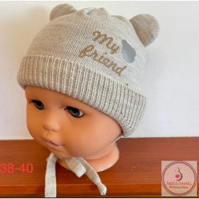 Minimanó kötött sapka 38-40 cm 
