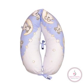   DOMBABY terhességi és szoptatós párna 30x120 cm Maci kék 