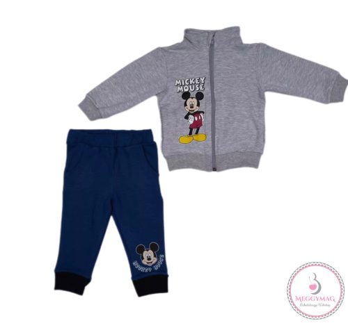2 részes kisfiú szabadidő szett Mickey egér mintával 86-os