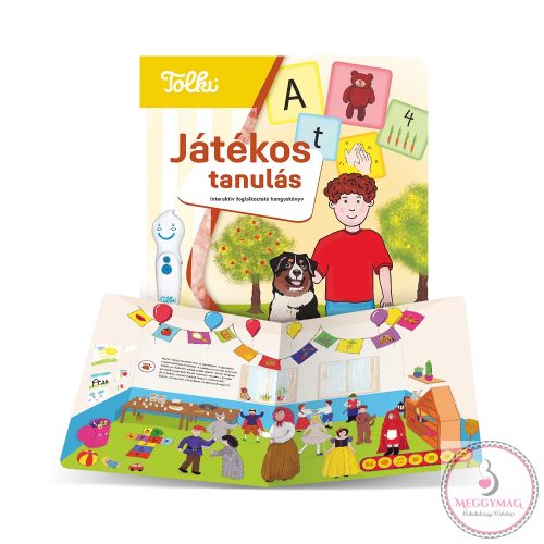Játékos tanulás : Tolki hangoskönyv Óvodai és iskolai előkészítő könyv 