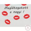 Meglátogatott a nagyi! feliratos ujjatlan napozó, 68-as