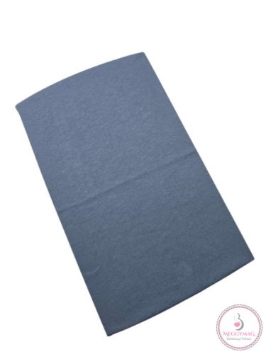 Pamut strech lepedő 60x120-70x140cm - Farmerkék