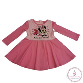 Disney Minnie hosszú ujjú lányka ruha, 80-as