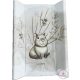 Capibara puha peremes pelenkázólap – 70×50 cm, vízhatlan, kényelmes babapelenkázó
