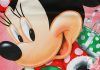 Disney Minnie Mikulás mintás hosszú ujjú karácsonyi body| kombidressz fehér, 80-as