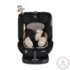 Moni i-MAXX autósülés, isofix, forgatható, 2 plüss+párna 40-150cm BÉZS, KÉSZLETEN A BOLTBAN!