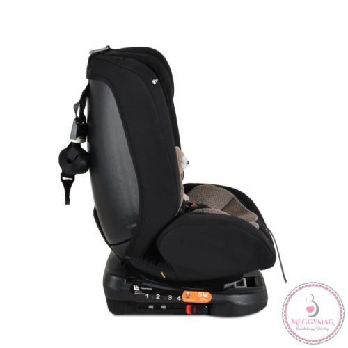 Moni i-MAXX autósülés, isofix, forgatható, 2 plüss+párna 40-150cm BÉZS, KÉSZLETEN A BOLTBAN!
