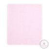 Lorelli vékony kötött pamut takaró 75x100 cm - Pink 