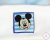 Disney Mickey megkötős, fülvédős baba sapka, 86-os