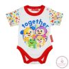 Fisher-Price rövid ujjú baba body fehér, 92-es