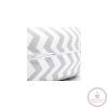 Scamp szoptatós párna univerzális pamut ZigZag Grey White SZPE167
