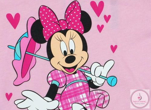 Disney Minnie rövid ujjú baba body rózsaszín, 62-es