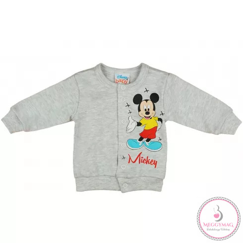 Disney Mickey világoskék baba kardigán, 56-os