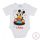 Disney Mickey rövid ujjú body fehér, 62-es