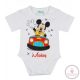 Disney Mickey rövid ujjú body fehér, 62-es