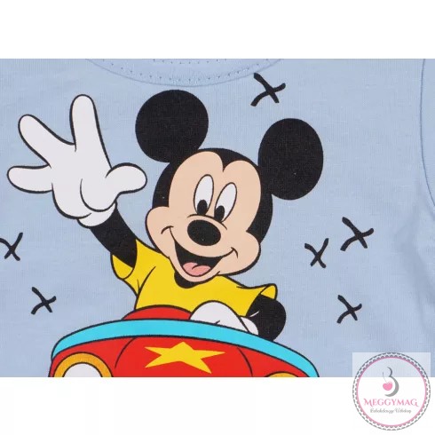 Disney Mickey rövid ujjú body kék, 62-es