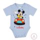 Disney Mickey rövid ujjú body kék, 68-as