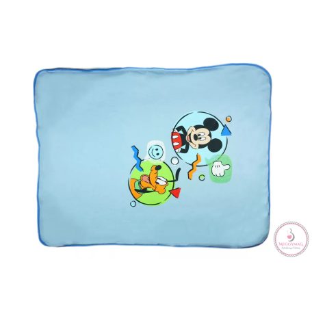 Disney Mickey és Plútó wellsoft béléses pamut babatakaró (méret: 70x90cm)